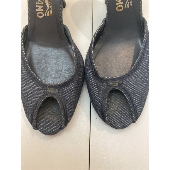 Salvatore Ferragamo medium heel, Women’s US 7.5, Free Shipping - Picture 3 of 7